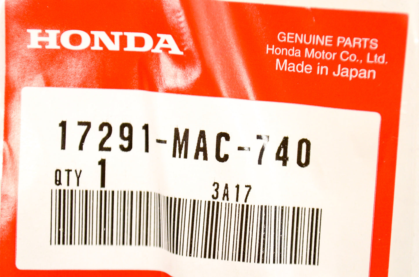 OEM Honda 17291-MAC-740 Bolt NOS