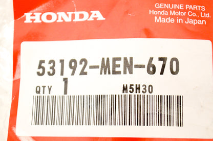 OEM Honda 53192-MEN-670 Wire Adjusting Bolt NOS