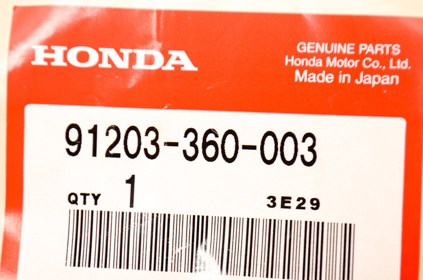 OEM Honda 91203-360-003 Oil Seal 28X56X9 NOS