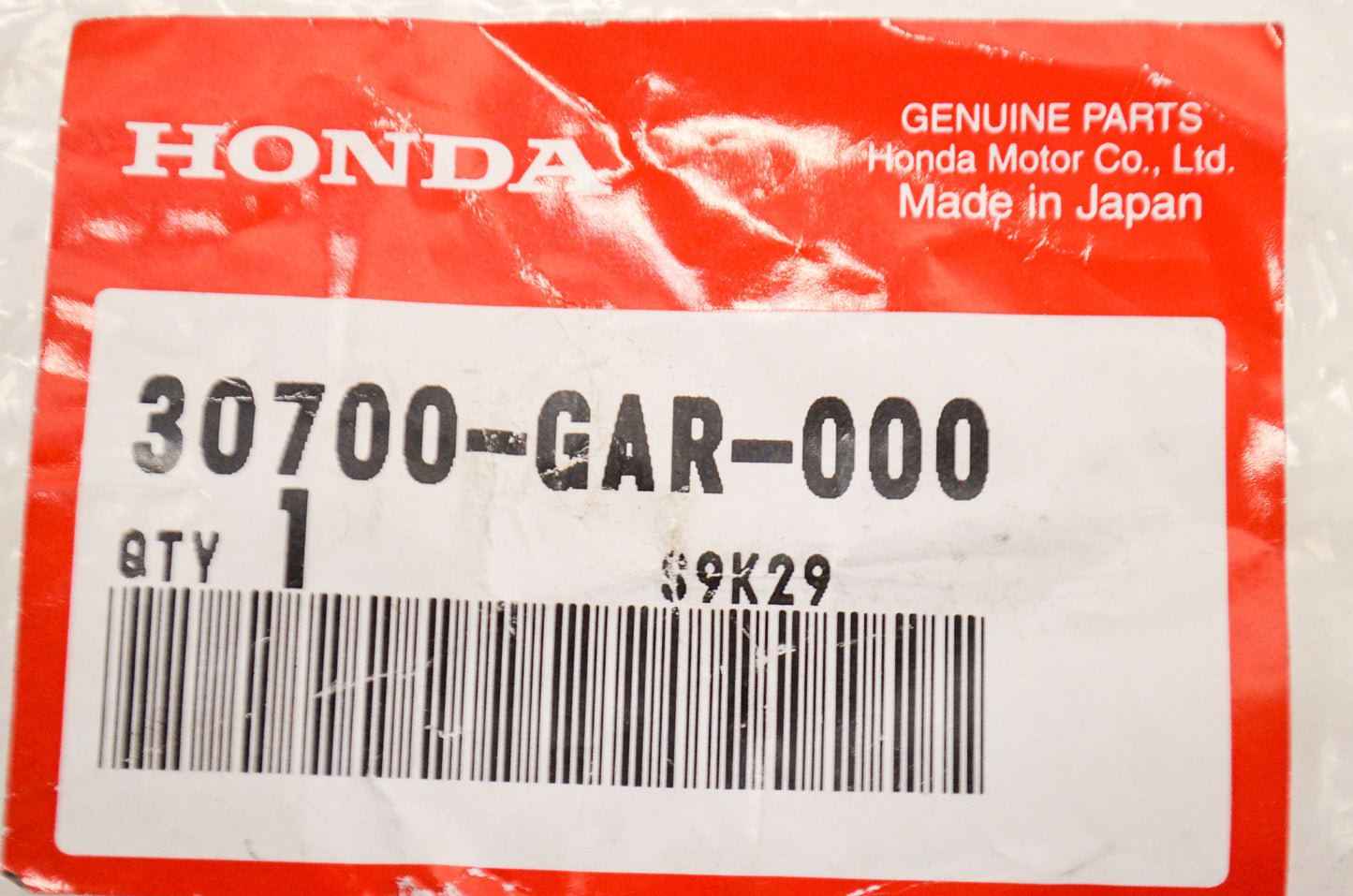 OEM Honda 30700-GAR-000 Cap Assembly NOS