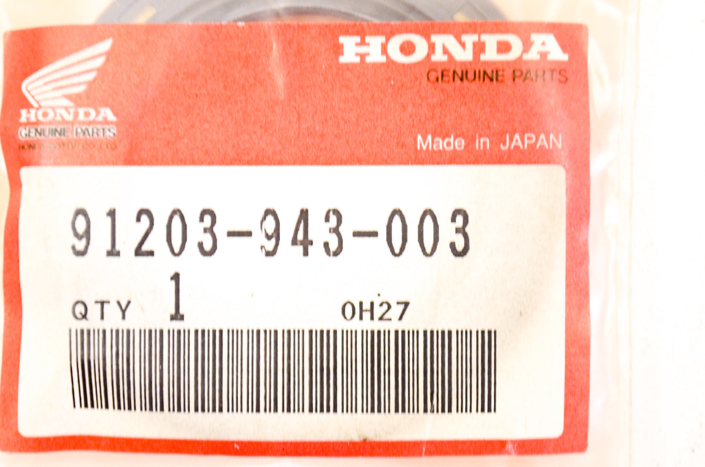 OEM Honda 91203-943-003 Oil Seal 42X62X7 NOS
