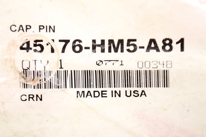 OEM Honda 45176-HM5-A81 Pin Cap NOS