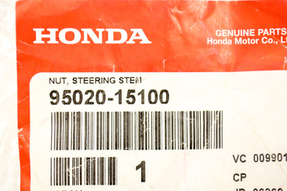 New OEM Honda Steering Stem Nut NOS