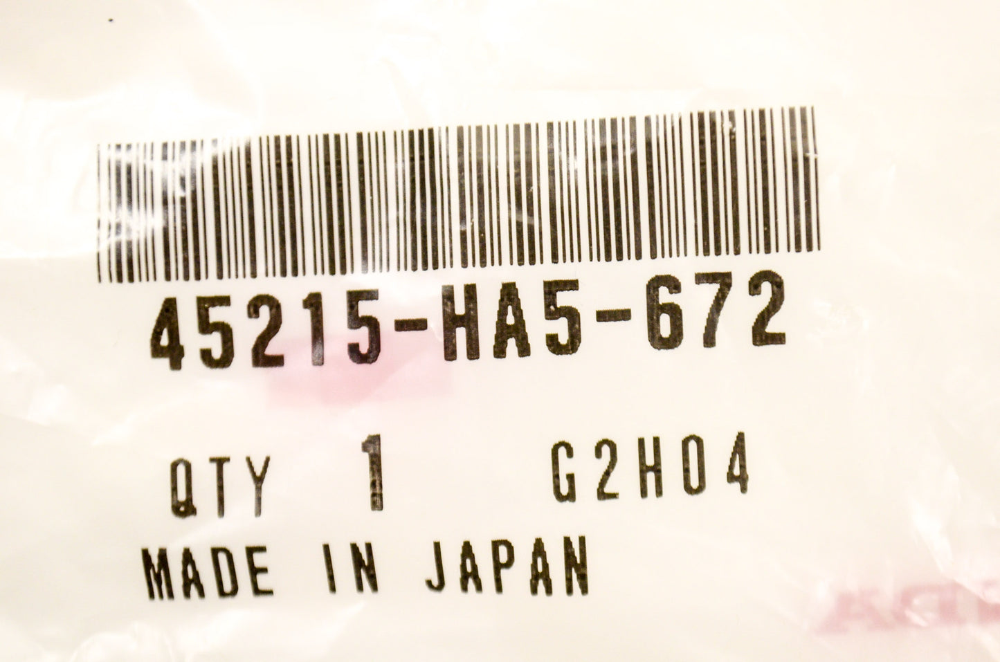 OEM Honda 45215-HA5-672 Hanger Pin NOS