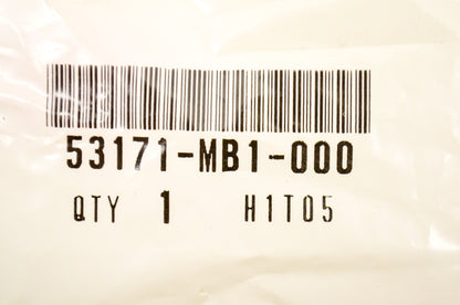 OEM Honda 53171-MB1-000 Grip Rubber Cap NOS
