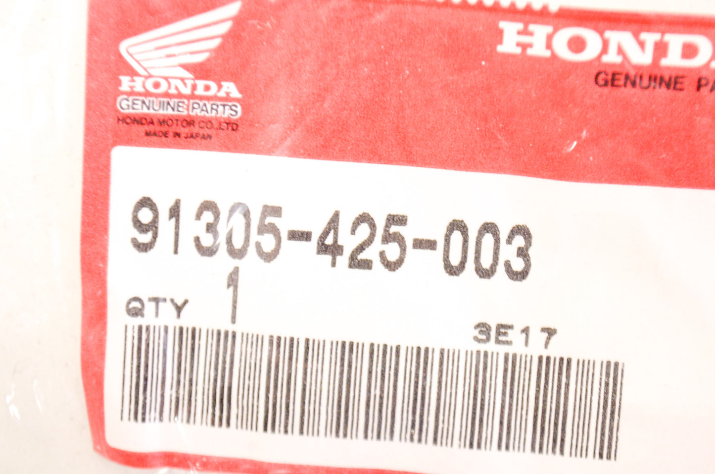 OEM Honda 91305-425-003 O-Ring (23.5X2.6) NOS