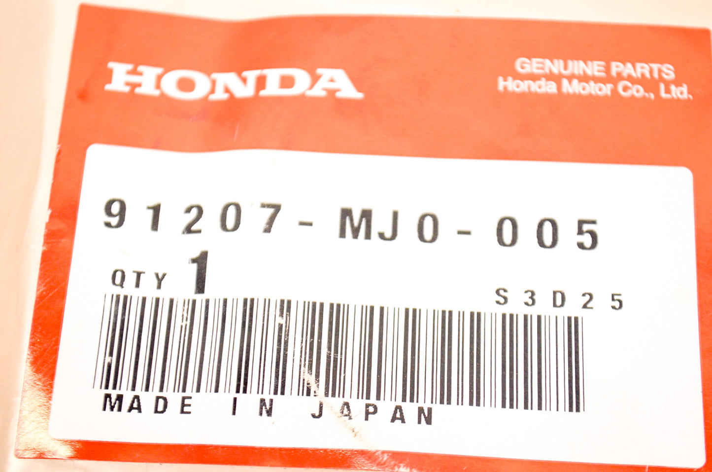 OEM Honda 91207-MJ0-005 Oil Seal 40X62X6 NOS