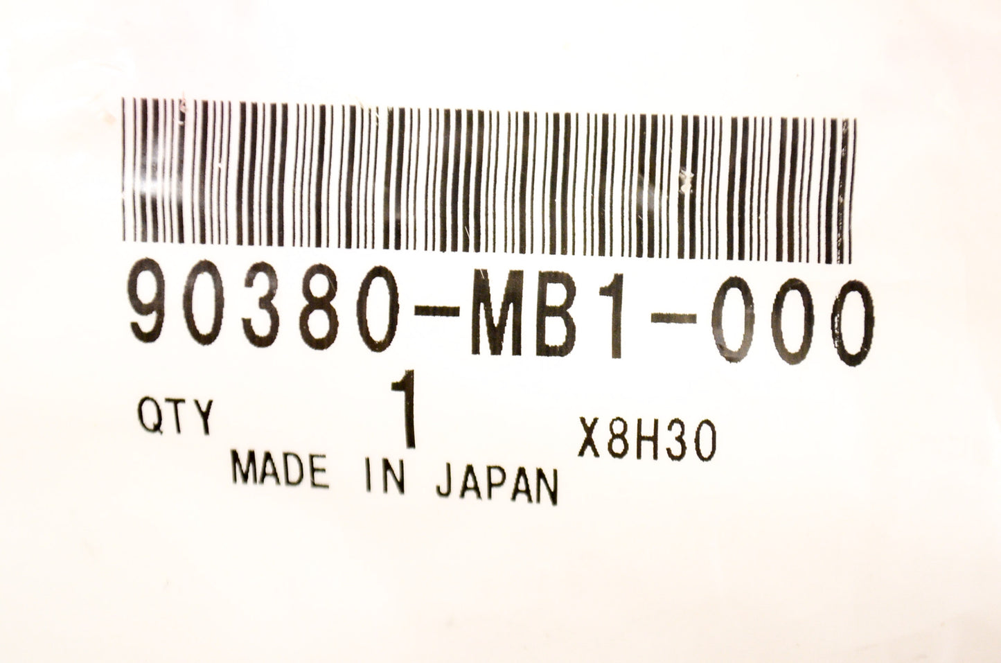 OEM Honda 90380-MB1-000 Special Screw (6X8) NOS