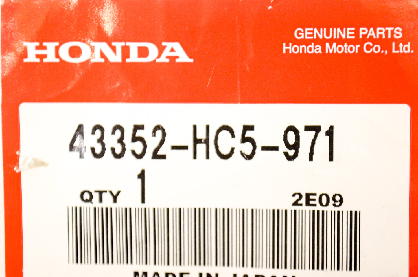 OEM Honda 43352-HC5-971 Bleeder Screw NOS