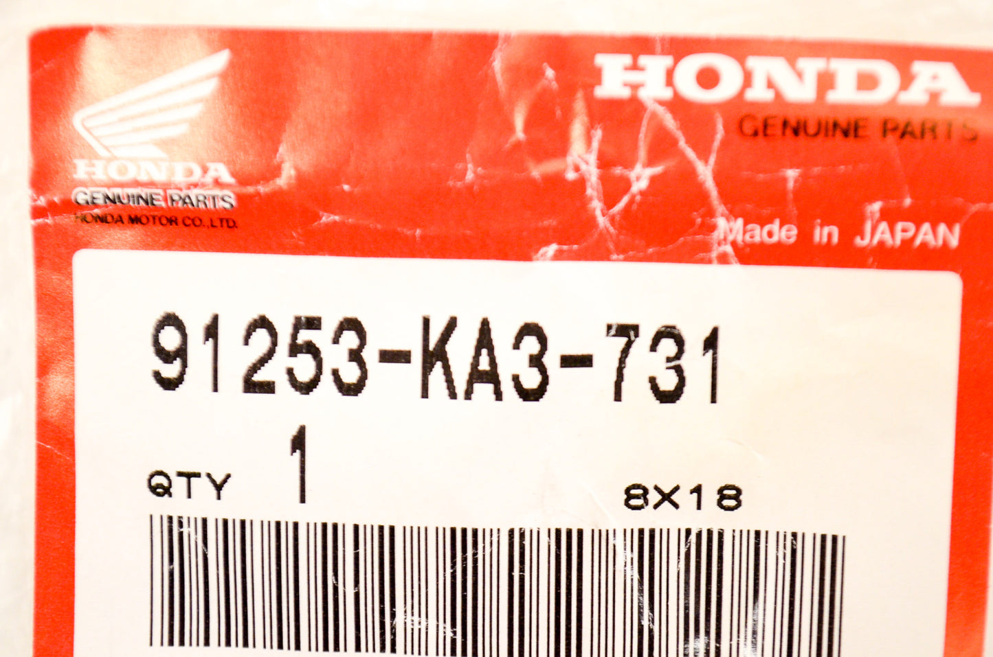 OEM Honda 91253-KA3-731 Dust Seal NOS