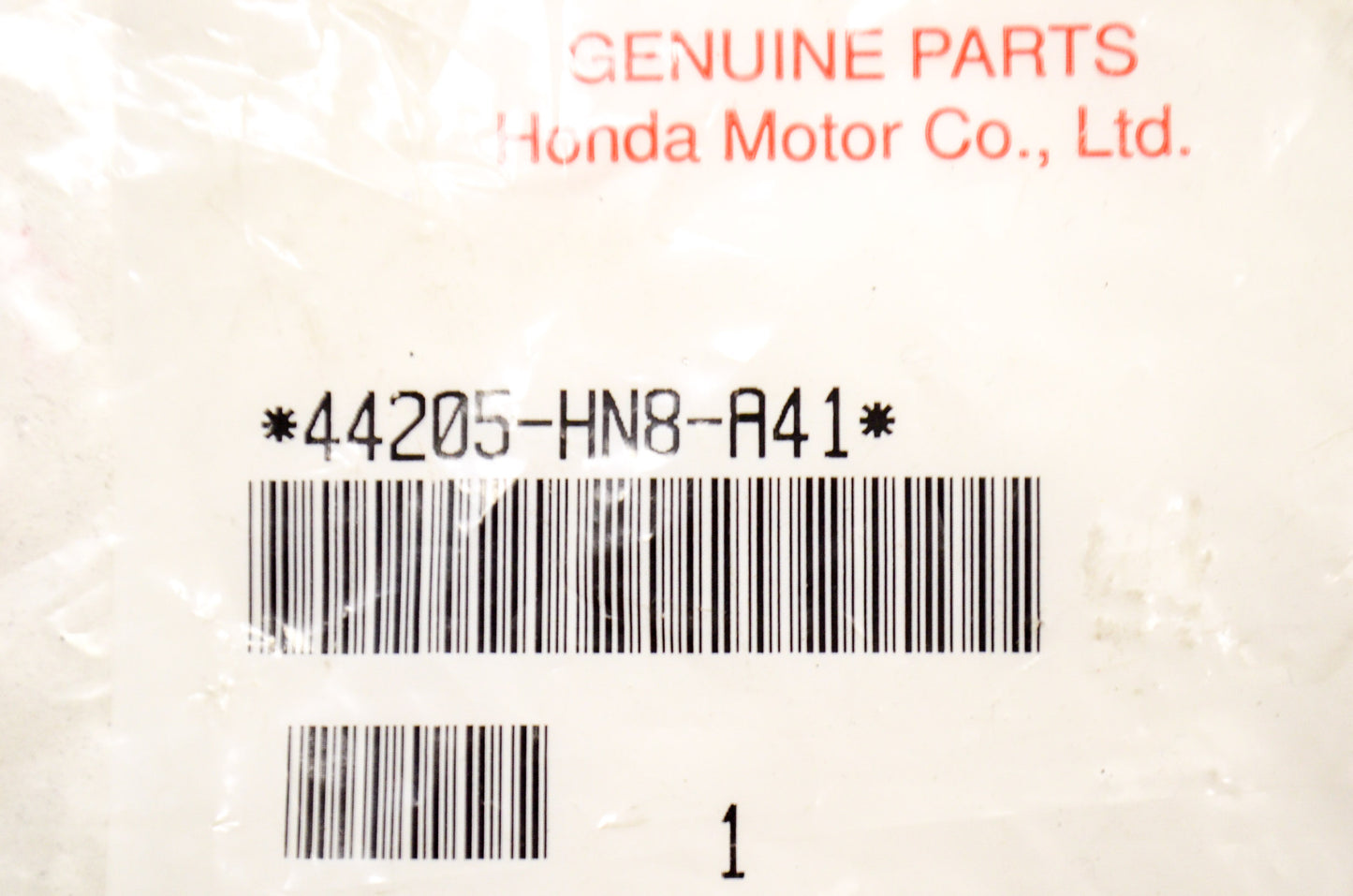 OEM Honda 44205-HN8-A41 Inboard Band B