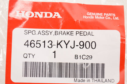 OEM Honda 46513-KYJ-900 Brake Pedal Spring NOS