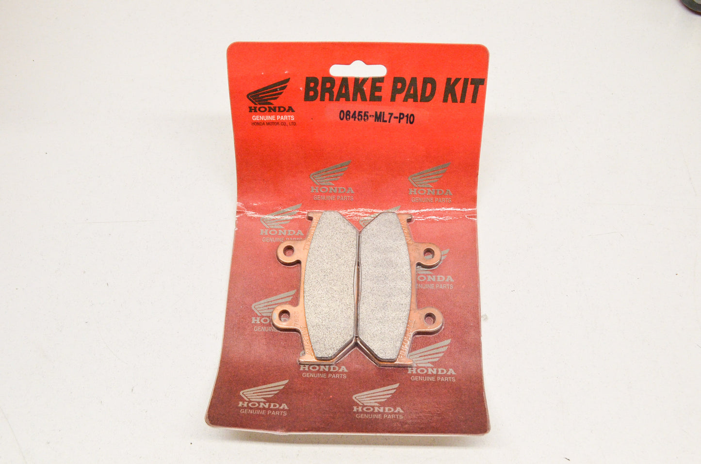 OEM Honda 06455-ML7-P10 Front Pad Set NOS