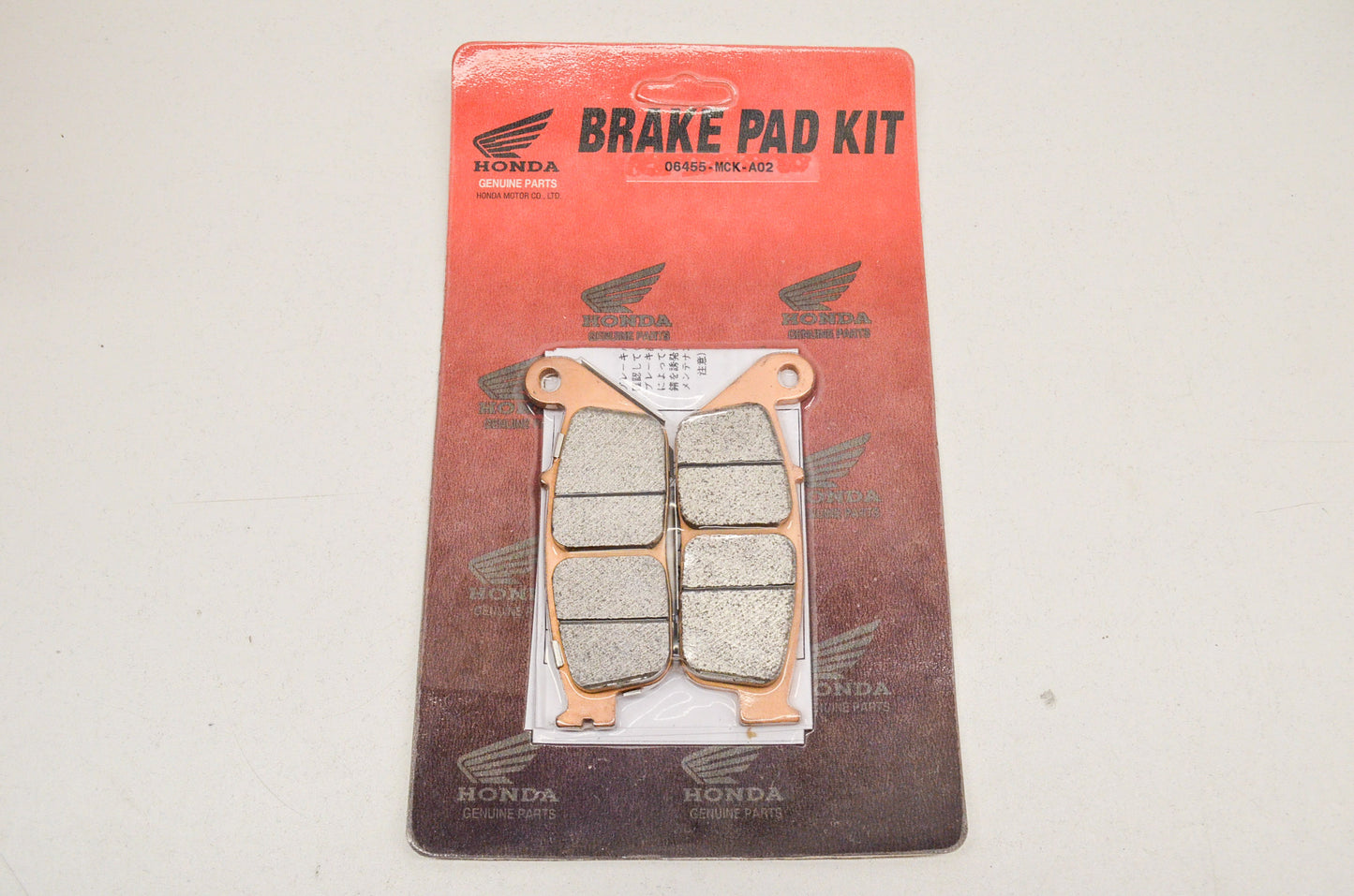OEM Honda 06455-MCK-A02 Front Pad Set NOS