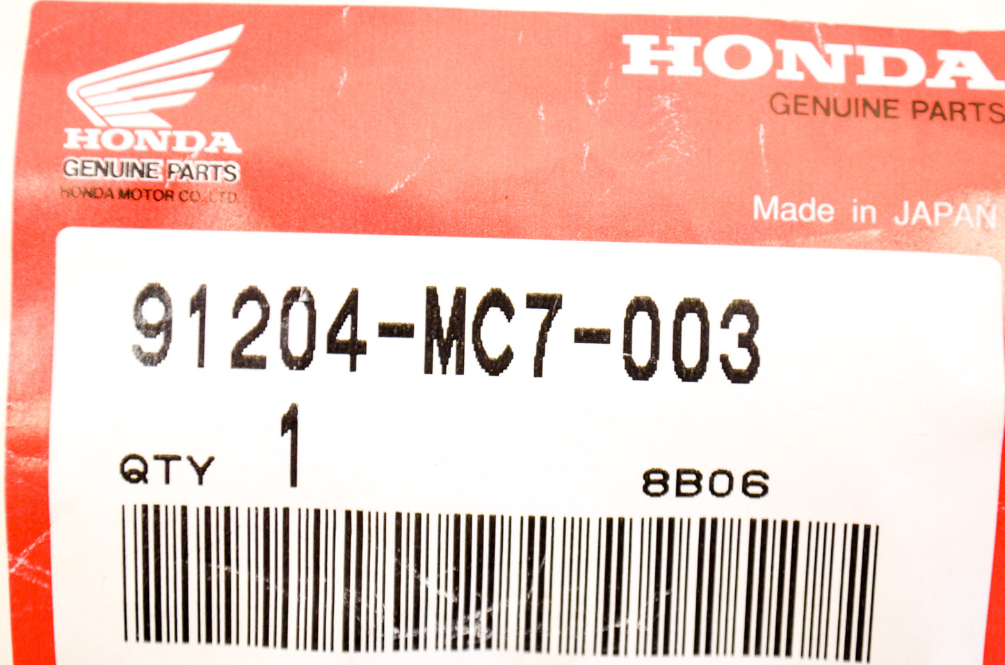 OEM Honda 91204-MC7-003 Oil Seal 16X28X7 NOS