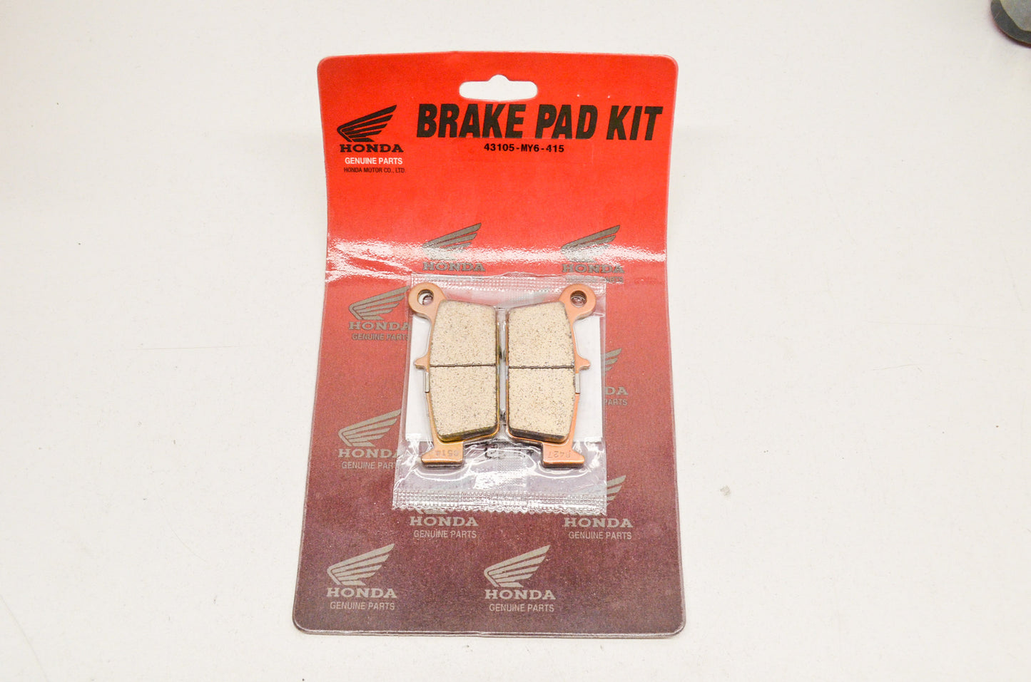 OEM Honda 43105-MY6-415 Rear Brake Pad Kit NOS