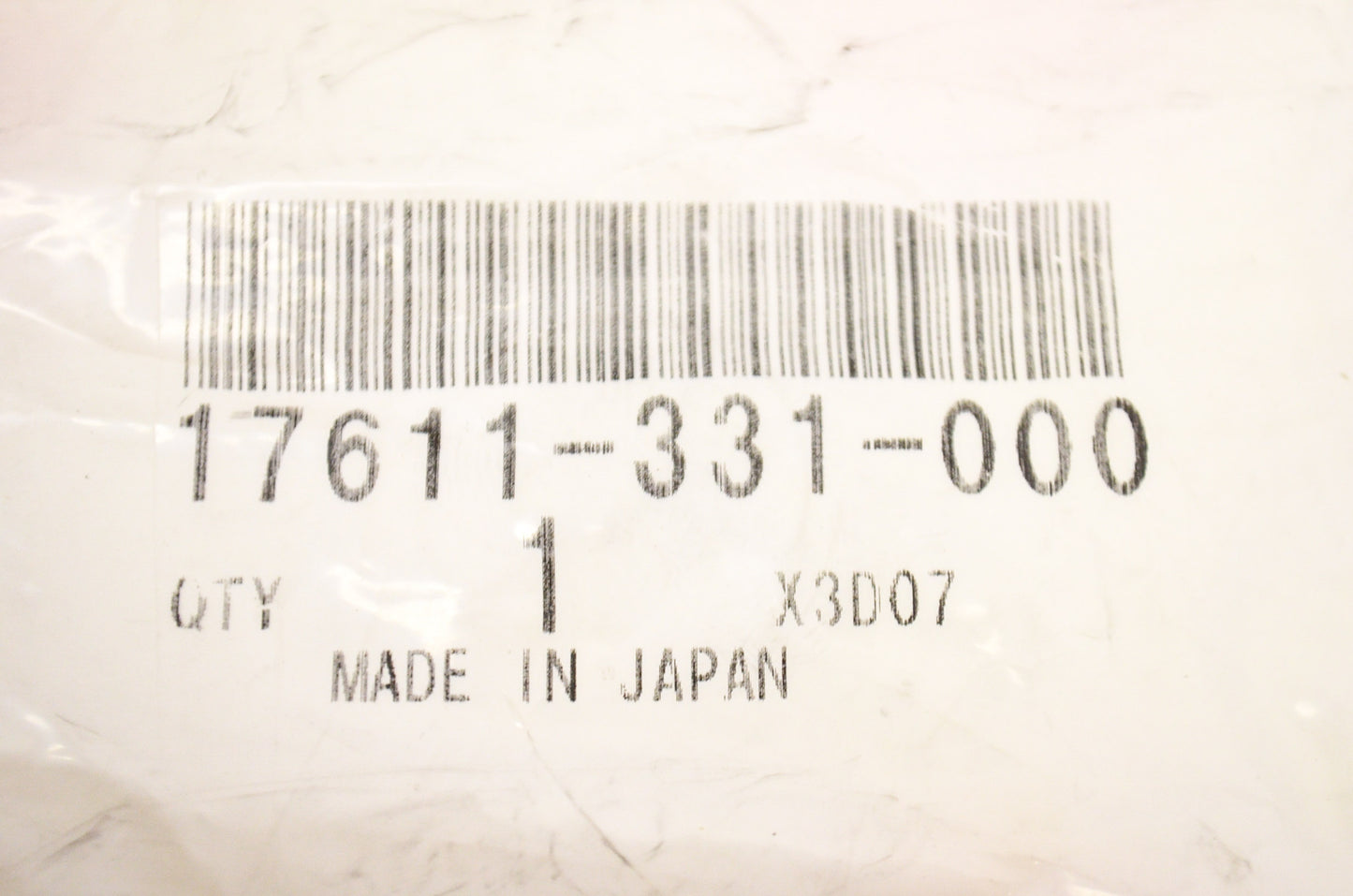 OEM Honda 17611-331-000 Front Fuel Tank Rubber NOS
