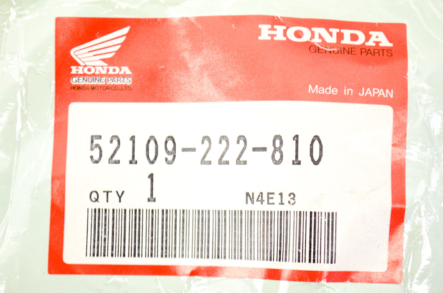 OEM Honda 52109-222-810 Lower Rear Bushing NOS