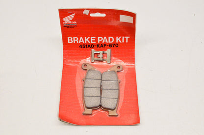 OEM Honda 451A0-KAF-670 Front Pad Set NOS