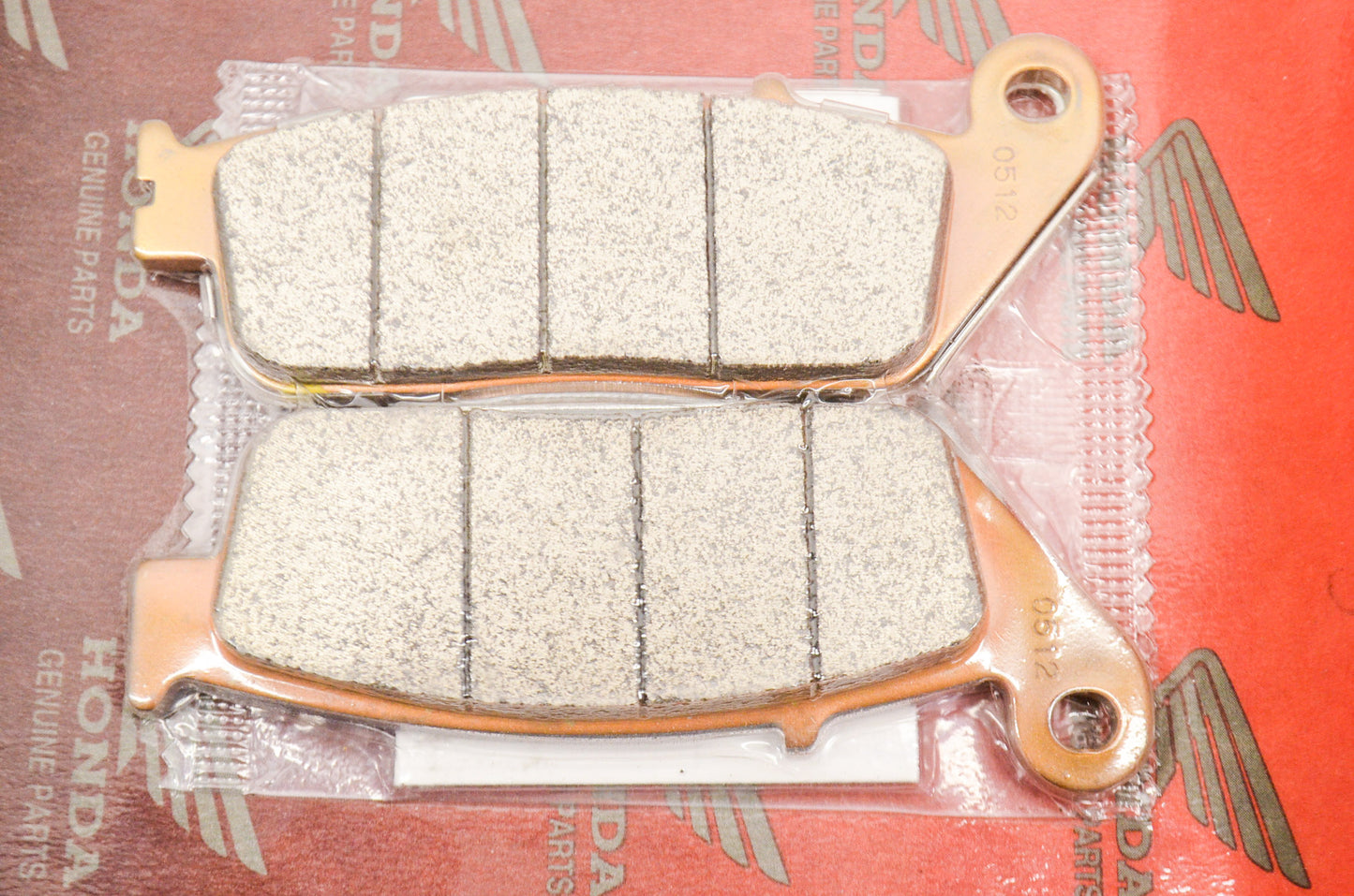 OEM Honda 06455-MBK-752 Front Pad Set NOS