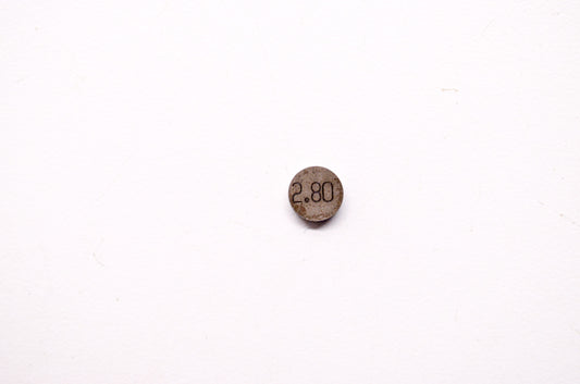 OEM Suzuki Valve Tappet Shim 7.48mm Dia x 2.80mm NOS