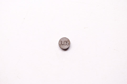 OEM Suzuki Valve Tappet Shim 7.48mm Dia x 3.05mm NOS