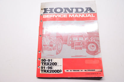 OEM Honda 61HF104 Service Manual, TRX200D'95,'96