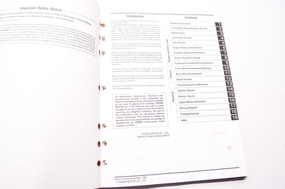 OEM Honda 61HF104 Service Manual, TRX200D'95,'96