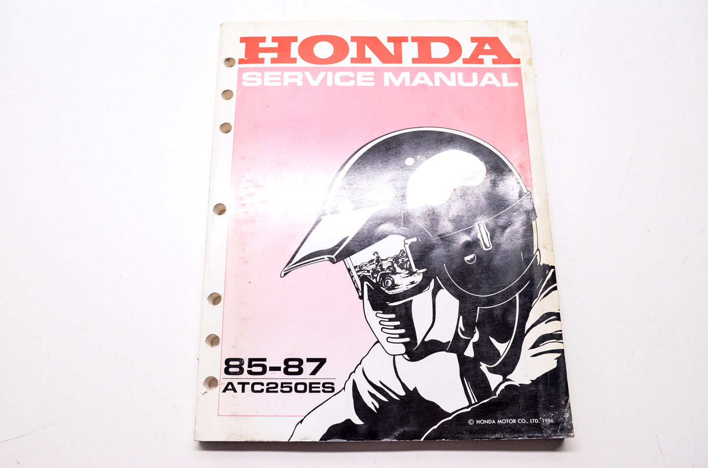 OEM Honda 61HA002 Service Manual ATC250ES E