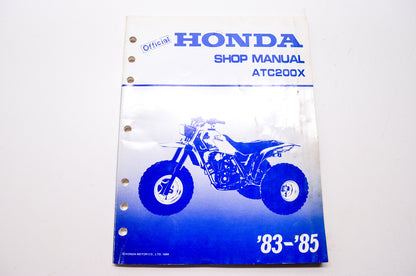 OEM Honda 6196502 Service Manual 83-85 ATC200X