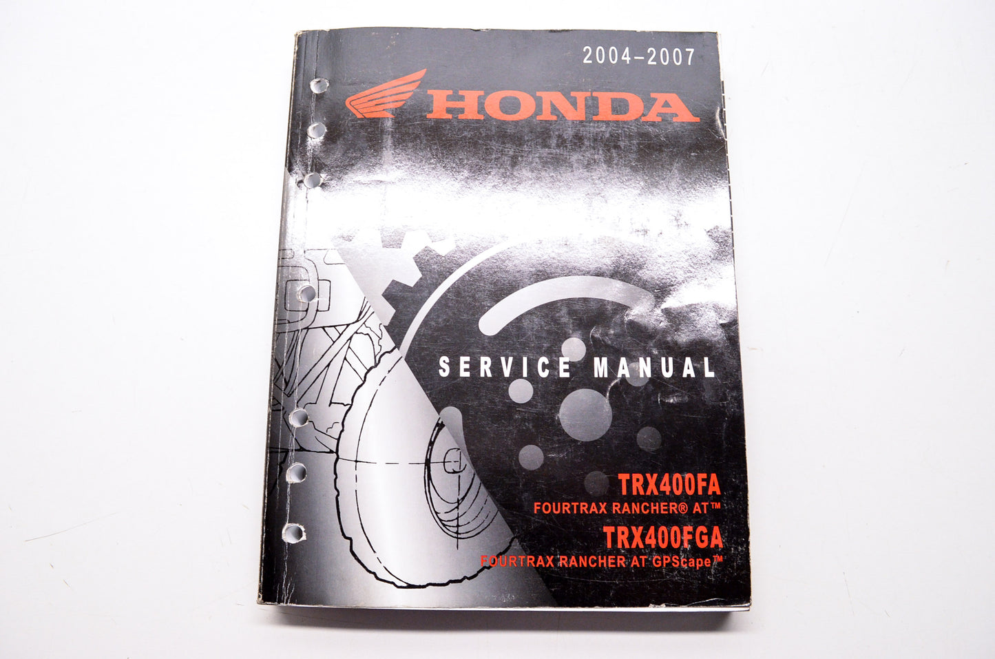 OEM Honda 61HN703 Service Manual TRX400+ 04-07