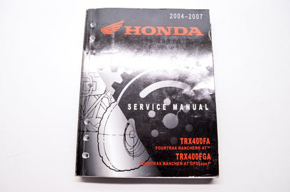 OEM Honda 61HN703 Service Manual TRX400+ 04-07