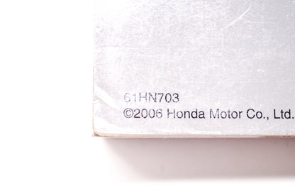 OEM Honda 61HN703 Service Manual TRX400+ 04-07