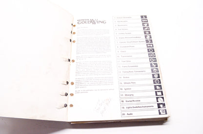 Honda Goldwing GL1500 1989 Service Shop Manual