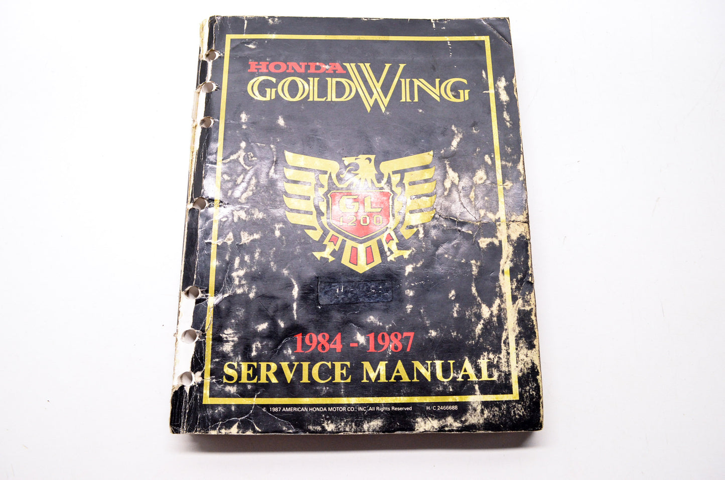 Honda Goldwing GL1200 1984-1987 Service Shop Manual