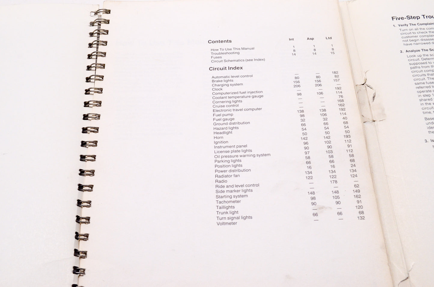 Honda Goldwing 1985 GL1200 Electrical Troubleshooting Manual