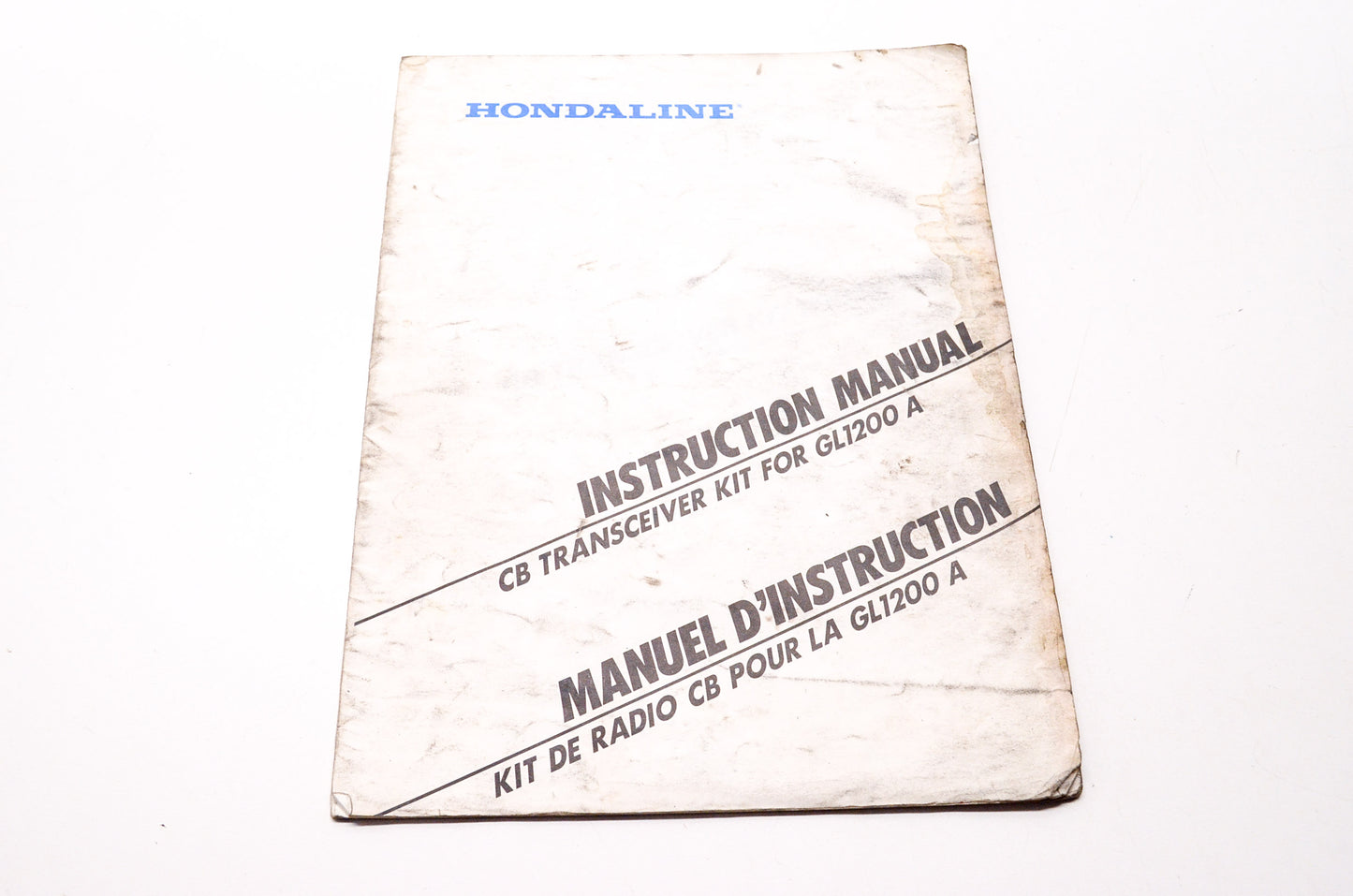 OEM Honda 08118-MG970-95 line Instruction Manual CB Transceiver Kit for GL1200 A