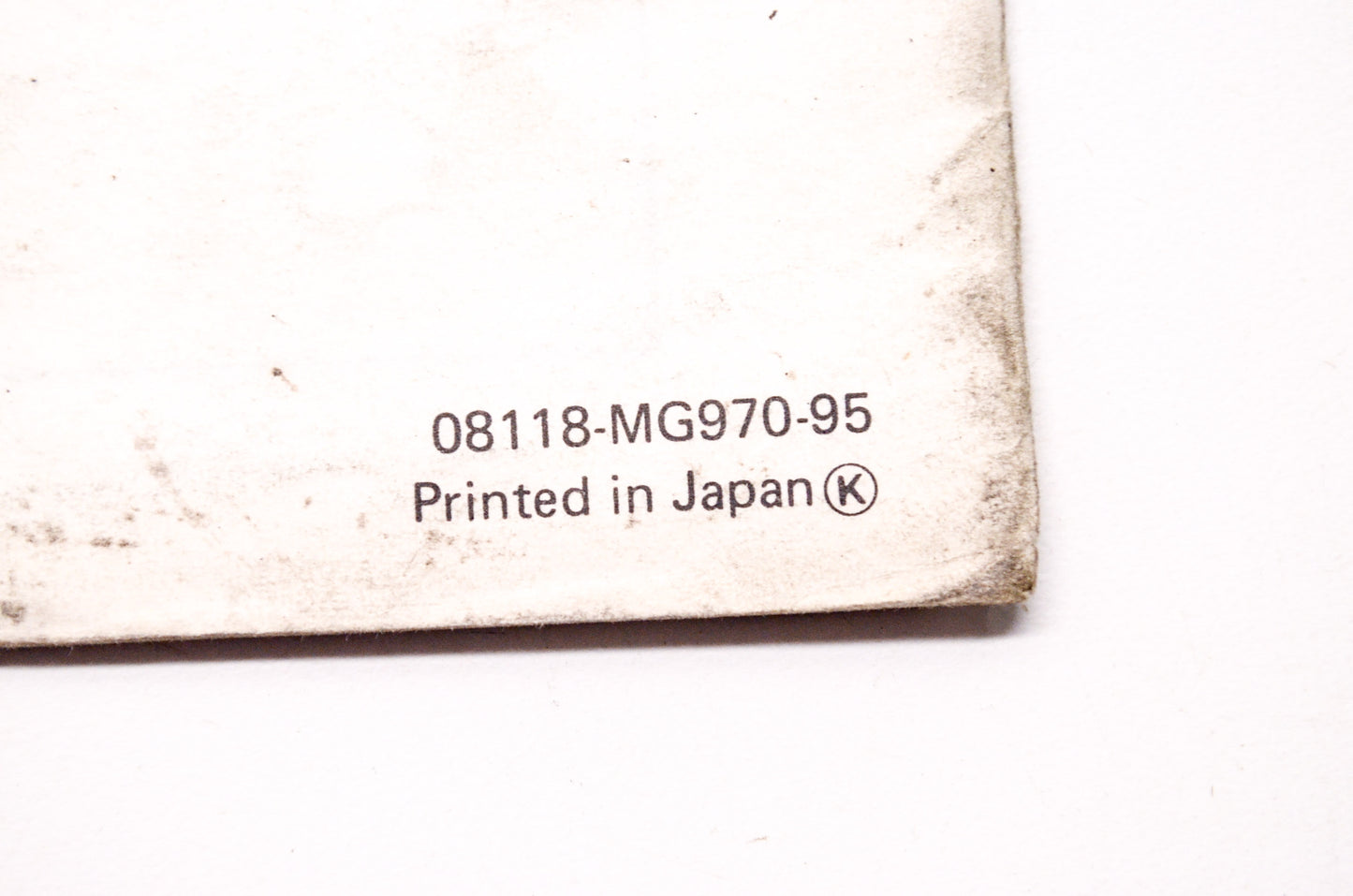 OEM Honda 08118-MG970-95 line Instruction Manual CB Transceiver Kit for GL1200 A