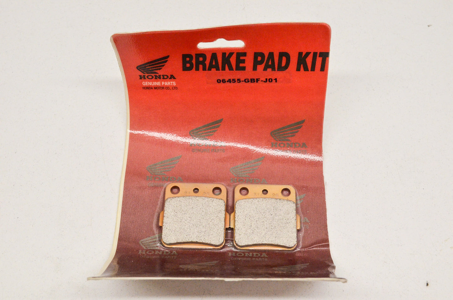 OEM Honda 06455-GBF-J01 Front Pad Set NOS