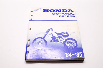 OEM Honda 61KA303 Service Manual 84-85 CR125R
