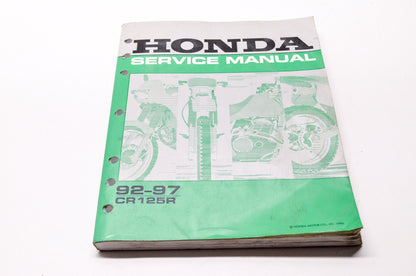 OEM Honda 61KZ405 CR125R'97 Service Manual