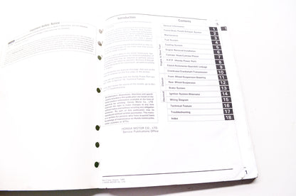 OEM Honda 61KZ405 CR125R'97 Service Manual