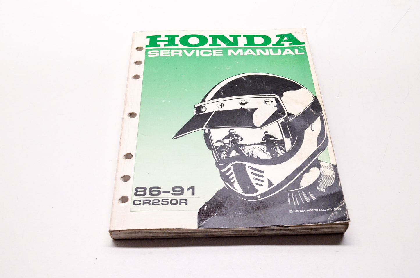 Honda Service Shop Manual 86-91 CR250R