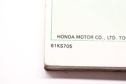 Honda Service Shop Manual 86-91 CR250R