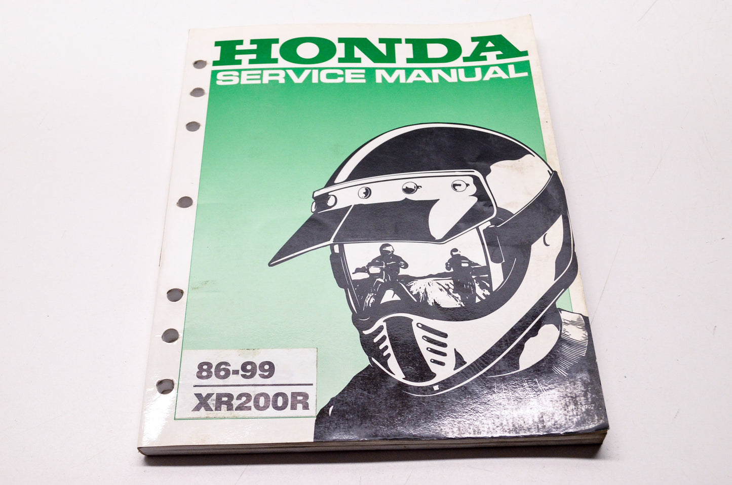 Honda Service Shop Manual 86-99 XR200R