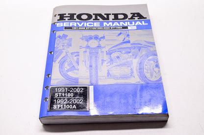 Honda Service Shop Manual 1991-2002 ST1100 / 1992-2002 ST1100A