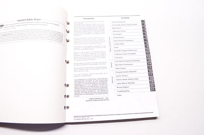 OEM Honda 61MT300 ST1100/A'97 Service Manual
