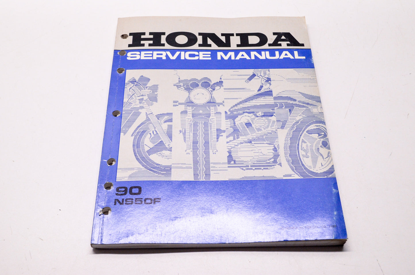 OEM Honda 61GE200 Service Manual NS50F'90