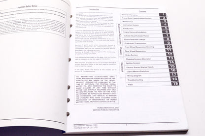 OEM Honda 61KBG03 Service Manual CB750'97