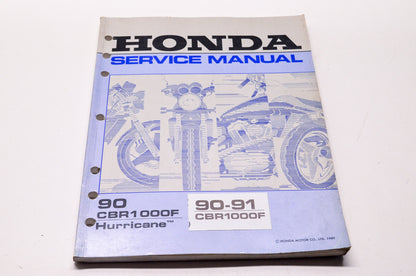 OEM Honda 61MS200 Service Manual CBR1000F 90